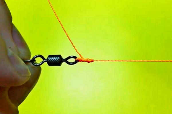 鱼线、鱼钩、鱼竿的绑法，不同线组间的绑法不同
