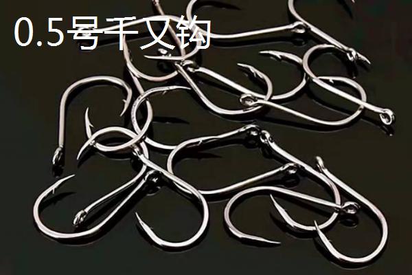 不同型号的千又钩可以钓什么鱼，大部分均可垂钓罗非鱼