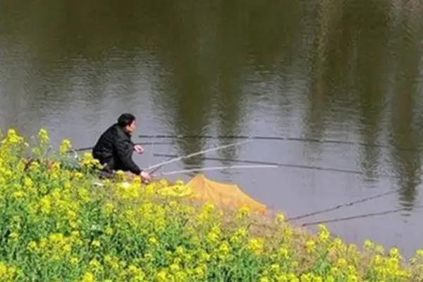 初春钓鲫鱼的适宜水深，此时气温偏低要钓深水区