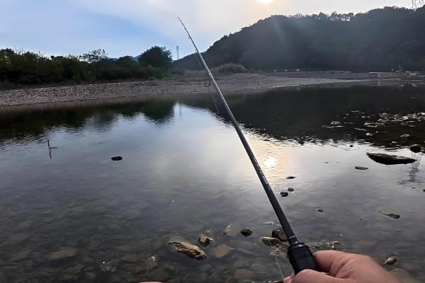 路亚活饵泥鳅钓法技巧，建议最好是用路亚竿