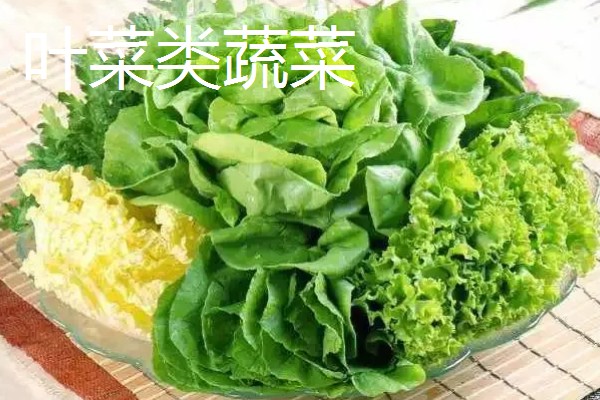 蔬菜的种类，主要分为以下7种