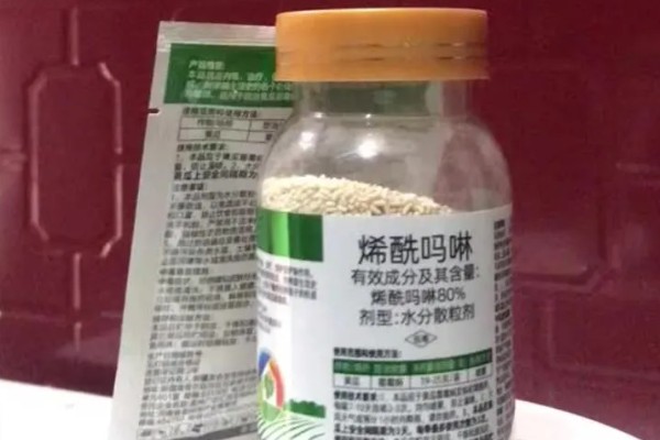 烯酰吗啉的防治对象，可防治霜霉病、腐霉病等真菌性病害