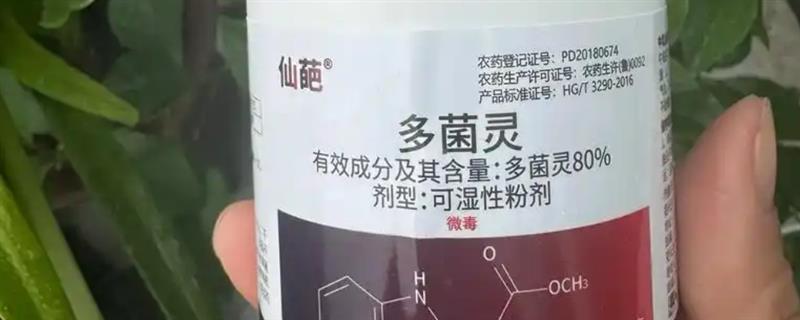 多菌灵有什么特点，具有内吸治疗和保护作用