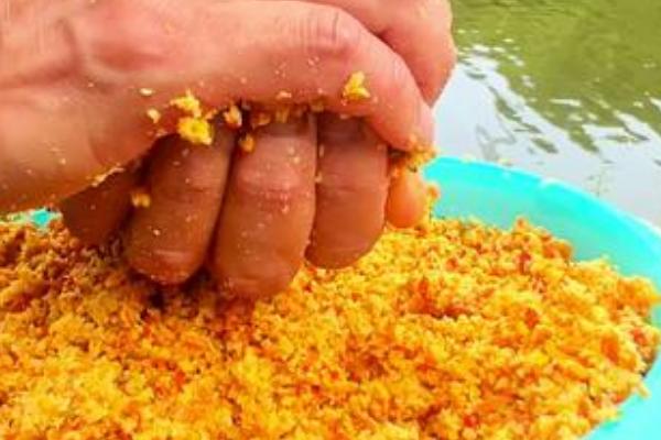 钓鱼用什么窝料打窝，用酒米效果好