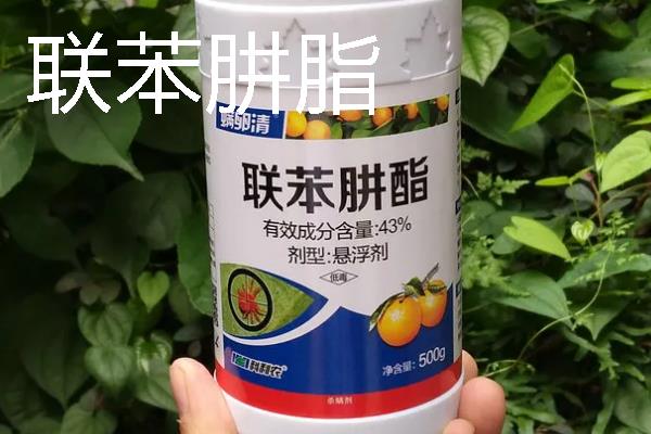 联苯肼酯和乙螨唑的简介，前者对螨的各个生活阶段均有效