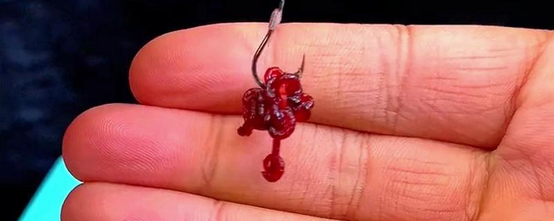 挂红虫要用有刺钩吗，挂在有刺钩上面不易脱落且不易跑鱼