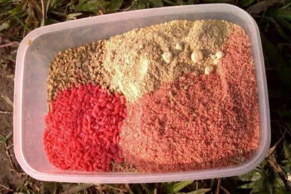 用蚯蚓钓鲫鱼的打窝方法,窝料选择酒米、麝香米等