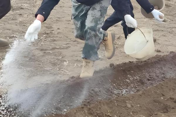 复合肥料的使用方法，可用作基肥、追肥和种肥