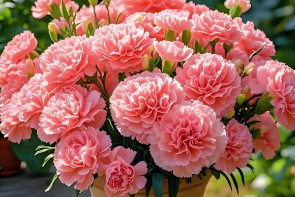 康乃馨枝干枯了怎么办,缺光时转移到向阳处会恢复生长