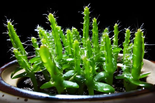 膨珊瑚的浇水方法,幼苗期每隔一周浇一次