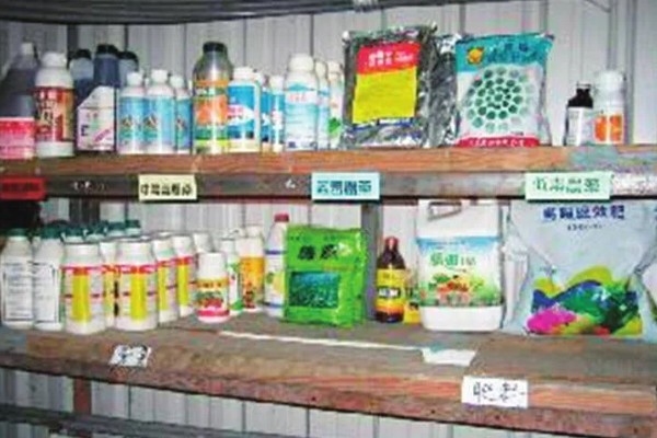 农药存放的要素,主要注意以下7点