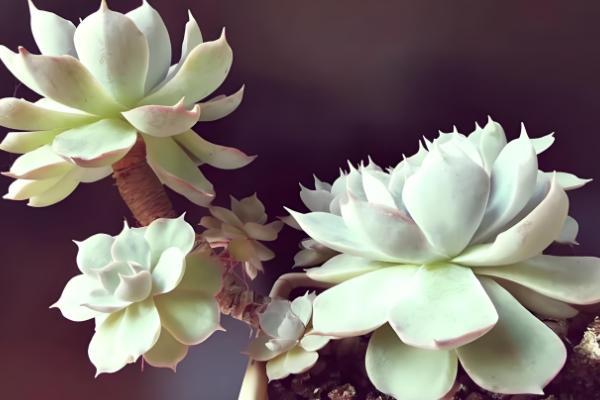 蓝石莲爆盆的方式，将它放在采光较好的地方养护