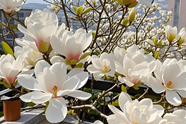 玉兰花有什么花语,代表忠贞不渝、知恩图报等含义