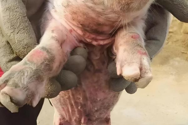 10天的仔猪得口蹄疫怎么处理，可以注射干扰素和球蛋白