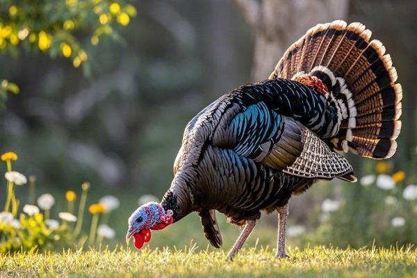 火鸡和家鸡的习性，火鸡性情温顺喜欢群居