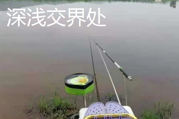 手竿钓翘嘴鱼的最佳水深，1到3米间