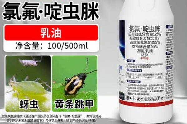 氯氟啶虫脒的防治对象，可以防治蚜虫、粉虱、蓟马等害虫