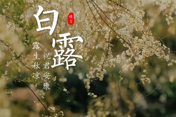 白露节气的含义,指的是炎热的夏天已经彻底告别