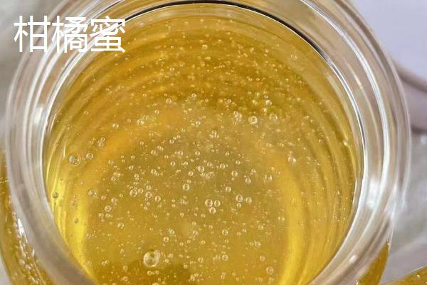 柑橘蜜和枣花蜜对比,营养和色泽均不同