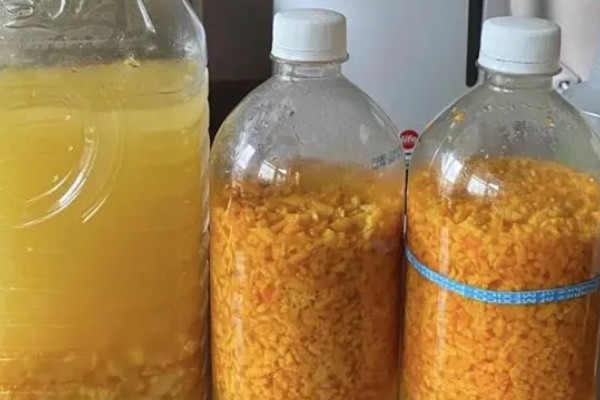 桔子皮泡多久能浇花,泡24小时后可以浇花